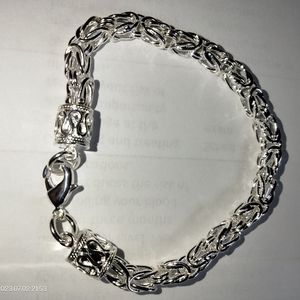Byzantine Chainmaille--925 Sterling Silver Bracelet--Vintage